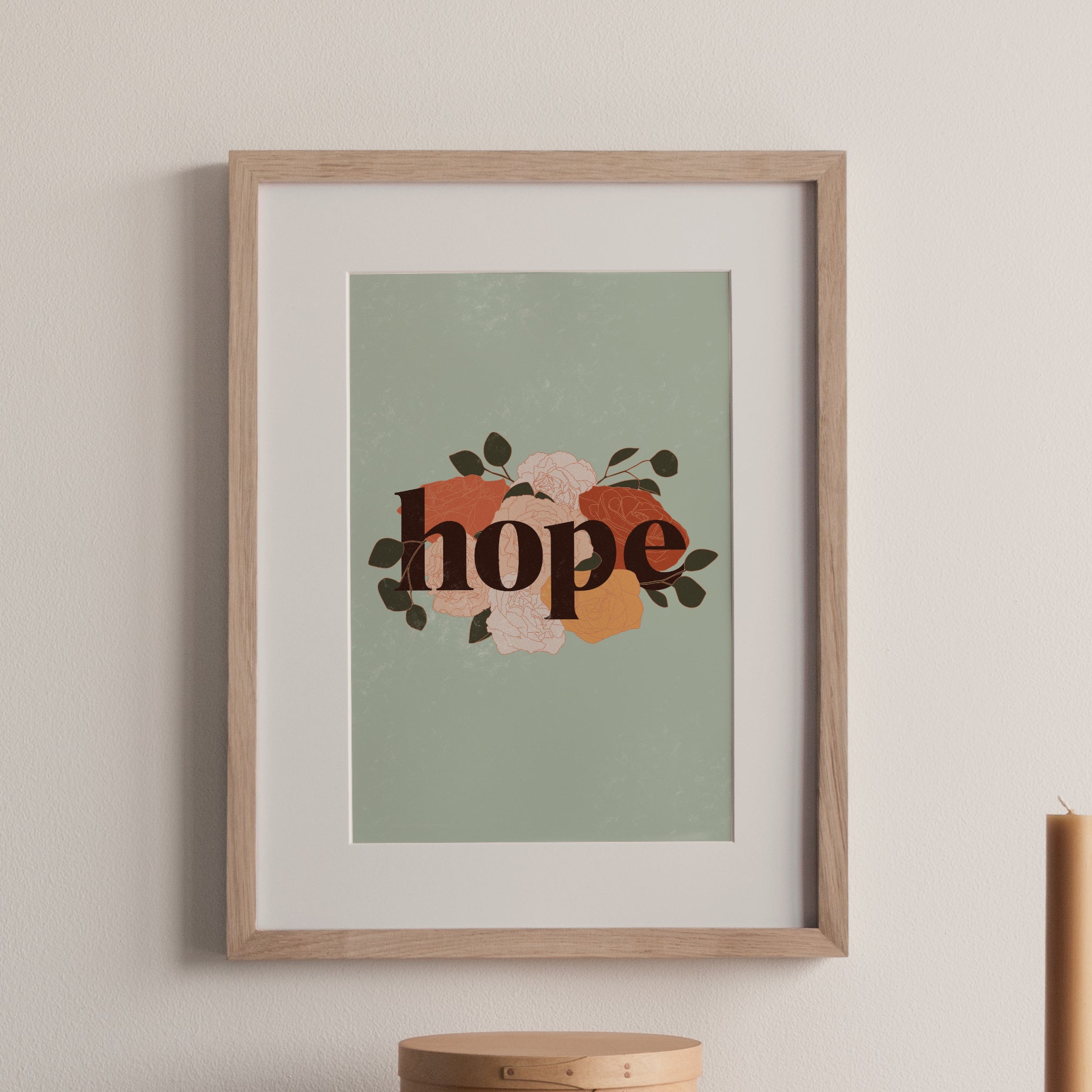 Hope Floral Print
