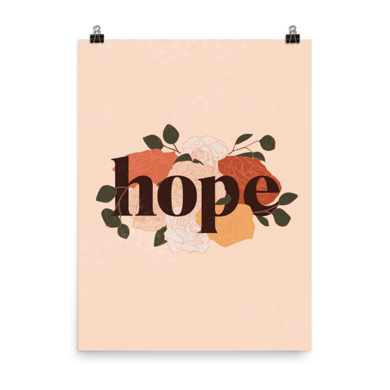 Hope Floral Print Pink